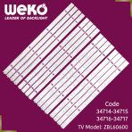 Weko Wkset-5038 16 Adet TV Led Bar
