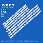 Weko Wkset-5083 8 Adet Led Bar