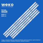 Weko Wkset 5220 35740x3-35741x3 LG 49 inç TV Bar Led Takımı