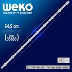 Weko Wkset 5241 35830x2-35831x2 LG 32 inç TV Bar Led Takımı
