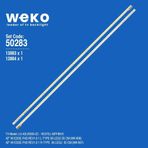 Weko Wkset 5283 13983x1-13984x1 Vestel 42 inç TV Bar Led Takımı