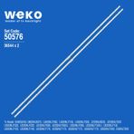 Weko Wkset 5576 36544x2 Samsung 65 inç TV Bar Led Takımı