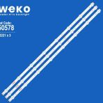 Weko Wkset 5578 35221x3 Premier 32 inç TV Bar Led Takımı