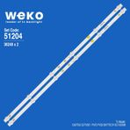 Weko Wkset 6204 36248x2 Dijitsu 32 inç TV Bar Led Takımı