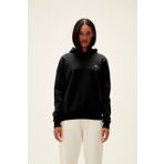 Welcome Hoodie Siyah Baskılı Kapüşonlu Kadın Sweatshirt