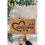 Welcome, İç Ve Dış Kapı Önü Paspası, Dijital Baskı Paspas