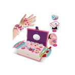welcomein Kız Çocukları İçin Kitap Şeklinde Saklama Kutulu 3in1 Boncuk Takı Yapma Seti