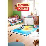 welcomein Minyatür Ev Çocuk Futbol Kalesi Tek Kale Maç Oyun Seti Futbol Kalesi +2Yaş