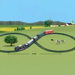 Welcomein Oyuncak Klasik Tren Seti 19 Parça