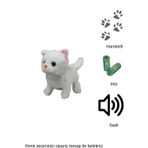 Welcomein Oyuncak Sesli Hareketli Pelüş Evcil Kedi Köpek Tavşan Peluş Oyun Arkadaşı