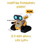 welcomein Oyuncak Sesli ve Işıklı Uzaktan Kumandalı Full Fonksiyon USB Şarjlı El Kontrollü 2.4G Robot Araba