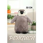 welcomein Peluş 50 Cm Oyuncak Penguen Sevgililer Günü Yılbaşı Doğum Günü Hediyelik Büyük Peluş Yumuşak Tüylü