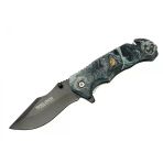 Welder Kurtarma Çakısı 21,5 Cm Yarı Otomatik , Kemerlikli