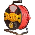 Welder Makaralı Seyyar Uzatma Kablosu 3x1.5x35 Mt 4 Girişli
