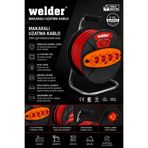 Welder Makaralı Uzatma Kablosu 3x1.5 20 Metre