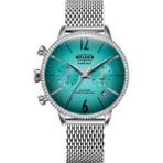 Welder Moody Watch Kadın Kol Saati 38 mm Pilli Suya Dayanıklı Metalik Gümüş Kasa ve Kordon WWRC668