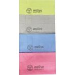 Welive 45x65 cm 4’lü Paket Mikrofiber Petekli Bez