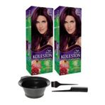 Wella 2'li Naturals Saç Boyası 3/66 Kızıl Kestane Saç Boyama Seti