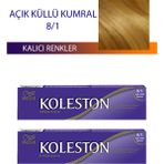 Wella Açık Küllü Kumral 8/1 2 Adet Tüp Saç Boyası