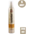 Wella Flex Curls Bukle Saç Köpüğü 200 ml 6 Adet