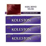 Wella Forever Red Collection 55/46 Kızıl Büyü 3x50 ml Saç Boyası