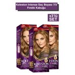 Wella Intense 7/3 Fındık Kabuğu 3'lü Saç Boyası