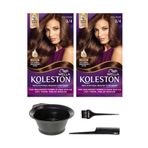 Wella Koleston 3-4 Koyu Kestane 2 Adet Saç Boyası