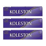 Wella Koleston 5-37 Kışkırtıcı Kahve 3x50 ml Tüp Saç Boyası