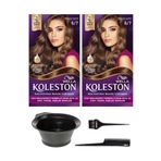 Wella Koleston 6.7 Çikolata Kahve 2 Adet Saç Boyası