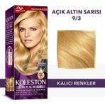 Wella Koleston Intense Açık Altın Sarısı Saç Boyası 9/3 Kalıcı Nemlendirici Etki 50 ml
