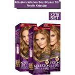 Wella Koleston Intense Saç Boyası 7/3 Fındık Kabuğu X3