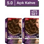Wella Koleston Koleston Supreme Kit Saç Boyası 5/0 Açık Kahve X2 Adet