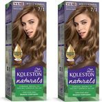 Wella Koleston Naturals 7-1 Küllü Kumral 2 Adet Saç Boyası