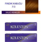Wella Koleston Nefertiya 2 Adet Single Tüp Boya Saç Boyası Fındık Kabuğu 7/3