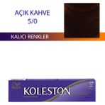 Wella Koleston Single Açık Kahve 5/0 Tüp Saç Boyası
