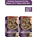 Wella Koleston Supreme Kit Saç Boyası 12/11 Yoğun Küllü Sarı X2