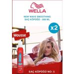 Wella New Wave Smoothing Saç Köpüğü - 200 ml x2