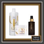 Wella Oil Reflections Şampuan 1L + Reflections 500ML Mask+Seb Dark oil