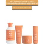 Wella Professionals Invigo Nutri-Enrich Yıpranmış Saçlara Derinlemesine Besleyici bakım (Şampuan+Saçkremi+Maske+Balsam)