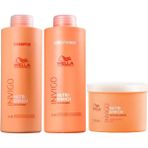 Wella Profossionnel Invigo Nutri Enrich Yıpranmış Nemi Azalmış Saçlar İçin Şampuan – Saç Kremi - Maske - SAÇ BAKIM SETİ