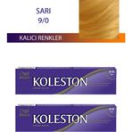 Wella RYL-4KLT403-90 Koleston 2 Adet Single Sarı 9/0 Tüp Saç Boyası