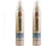 Wella Wellaflex 200 ml x 2 Adet Flexible Extra Strong Hold Saç Köpüğü Uzun Süreli Etki