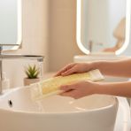 Wellasya Doğal Kabak Sırt Lifi %100 – Vücut Peeling, Ölü Deri Temizleyici, Derin Arındırma - Renk