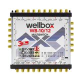 Wellbox 10/12 Uydu Santrali Kaskatlı/Sonlu Multiswitch WXM-1012