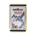 Wellbox 10/32 Uydu Santrali Kaskatlı/Sonlu Multiswitch WXM-1032