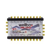 Wellbox 10/8 Uydu Santrali Kaskatlı/Sonlu Multiswitch WXM-1008