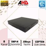 Wellbox Kayıt Cihazı Dvr 8 Kanal Ahd 4mp 1080P Video Kayıt Cihazı Wellbox WB-308N1H4S