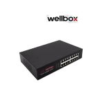 Wellbox Wb-1016Gs Gigabit 16 Kanal 100-1000 Mbps Ethernet Swıtch