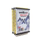 wellbox Yüksek Sinyal Toplama Özellikli 64 Daireli Merkezi Uydu Santralı Adaptör Dahil Multiswitch 10/64
