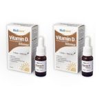 Wellcare Vitamin D3 Intense 1000 IU 2x12 ml Damla